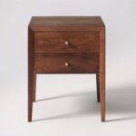 side table drawer, acacia wood side table