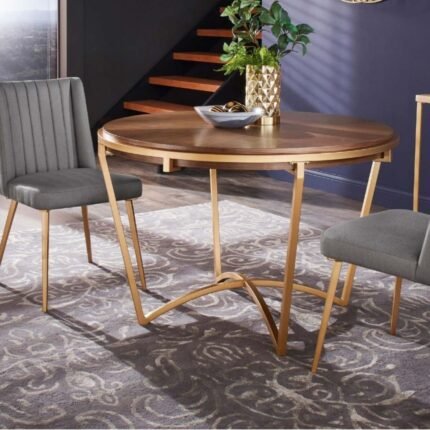 wooden 2 seater dining set, solid wood dining set