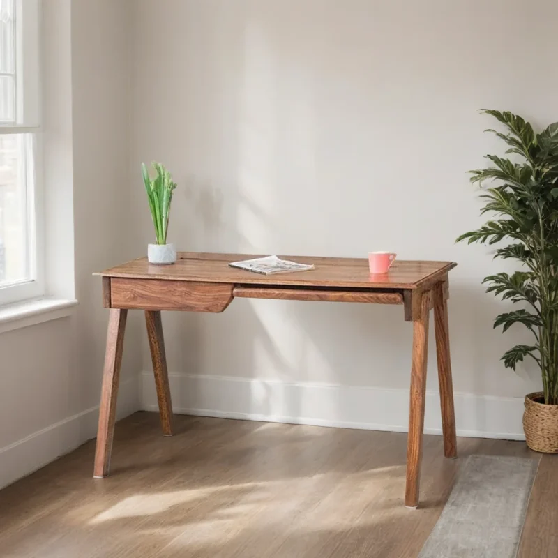 Curved Writing Study Table