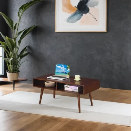 Baystone Solid Wood Coffee Table