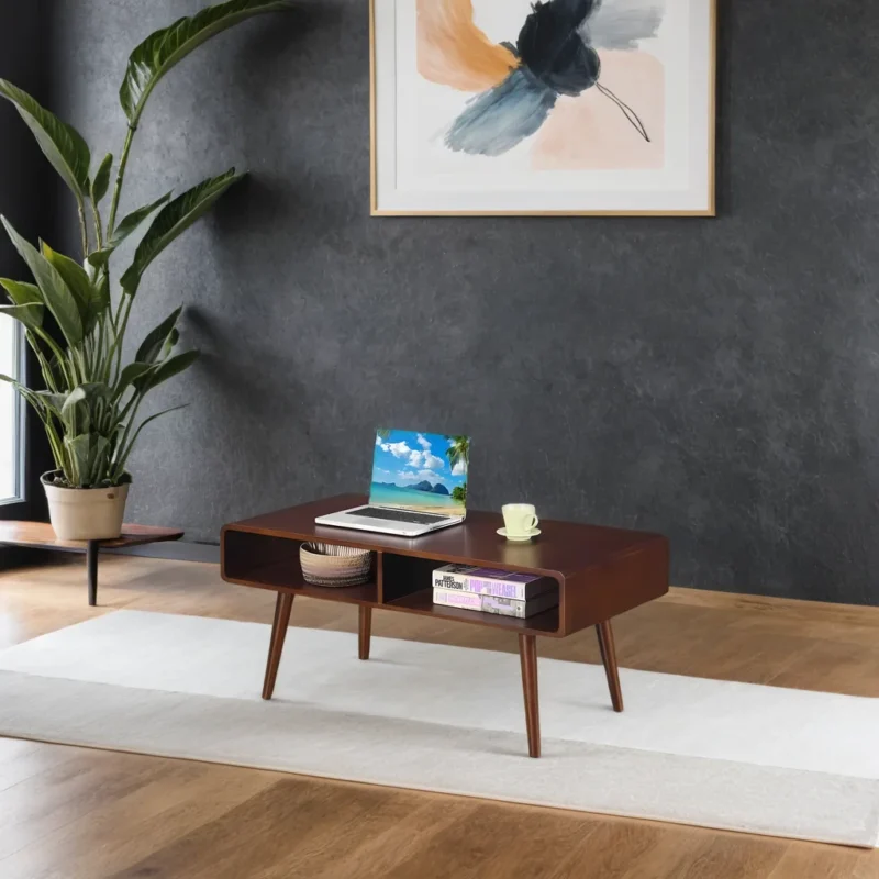 Baystone Solid Wood Coffee Table