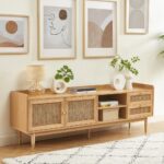 2 drawer wooden TV Cabinet