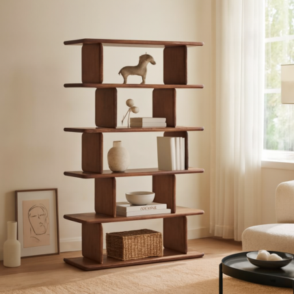 Elmspire Shelving Corner Bookshelf