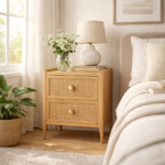 Bali Range Rattan Bedside Table