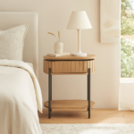 Round Bedside Table