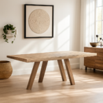 Live Edge Holloway Crest Dining Table