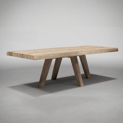 Live Edge Holloway Crest Dining Table