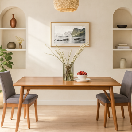 Exotic Monarch Edge 6 Seater Dining Table