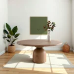 Circle Laurel Bay Dining Table