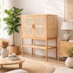 Everstone Cabinet with Cane Door