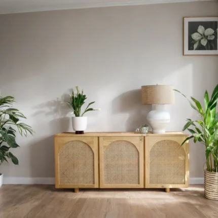 Amberhaven Cane Sideboard