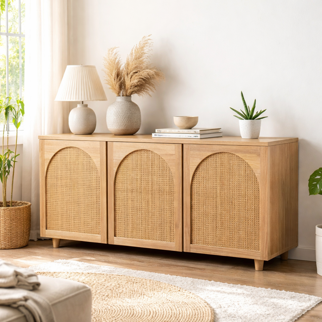Amberhaven Cane Sideboard Amberhaven Cane Sideboard