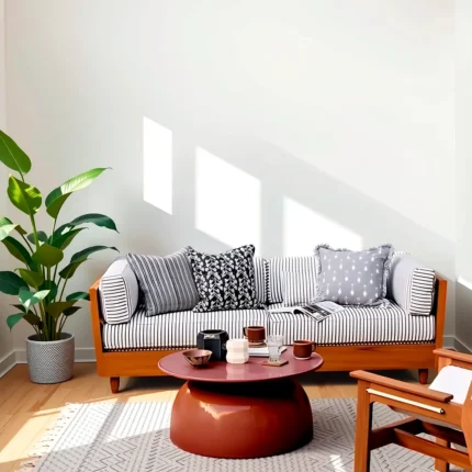 Ivory Charm Day Bed Sofa