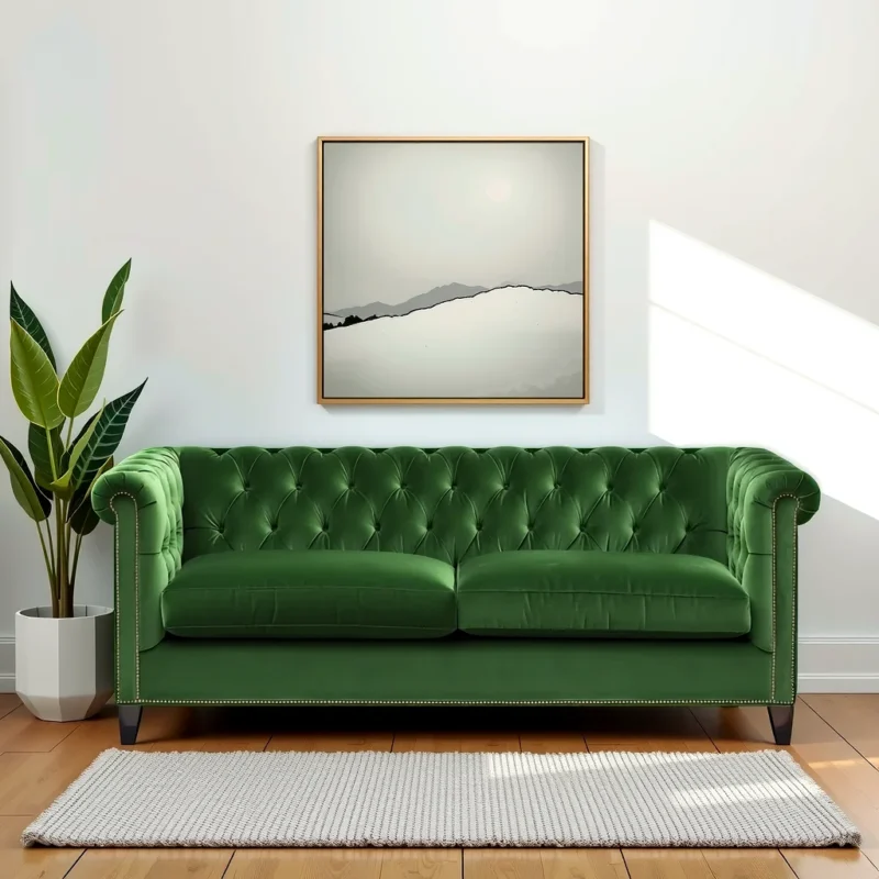 Ridgeway Comfort 3 Seater Velvet Sofa