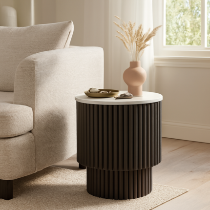 Norvale Side Table with Door