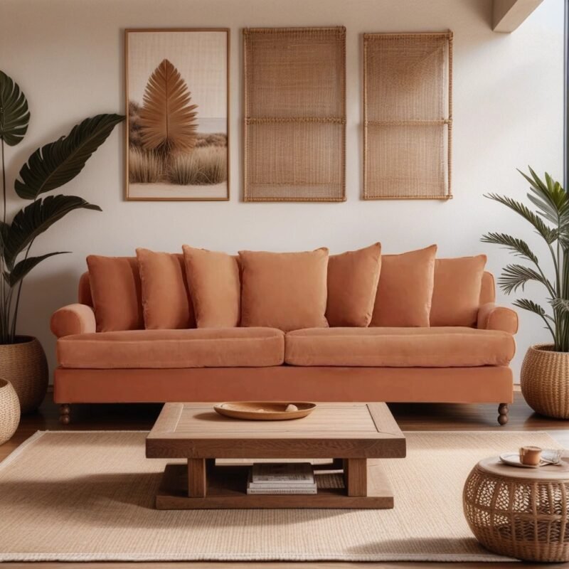 Quilted Nest Four Seater Sofa