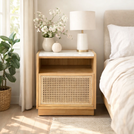 Hawthorne Solid Wood Bedside Table