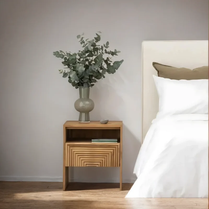 Henley Solid Wood Bedside Table
