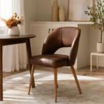 Eldridge Dining Chair Light Olive Leatherlite