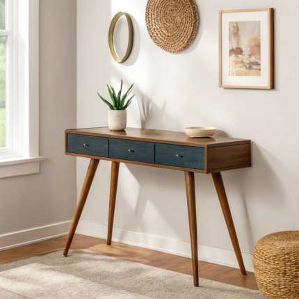 Ellison Solid 3 Drawer Writing Desk