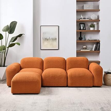 Minimalist Convertible Modular Sectional Sofa
