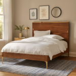 Modern Hampton Live-Edge Bed