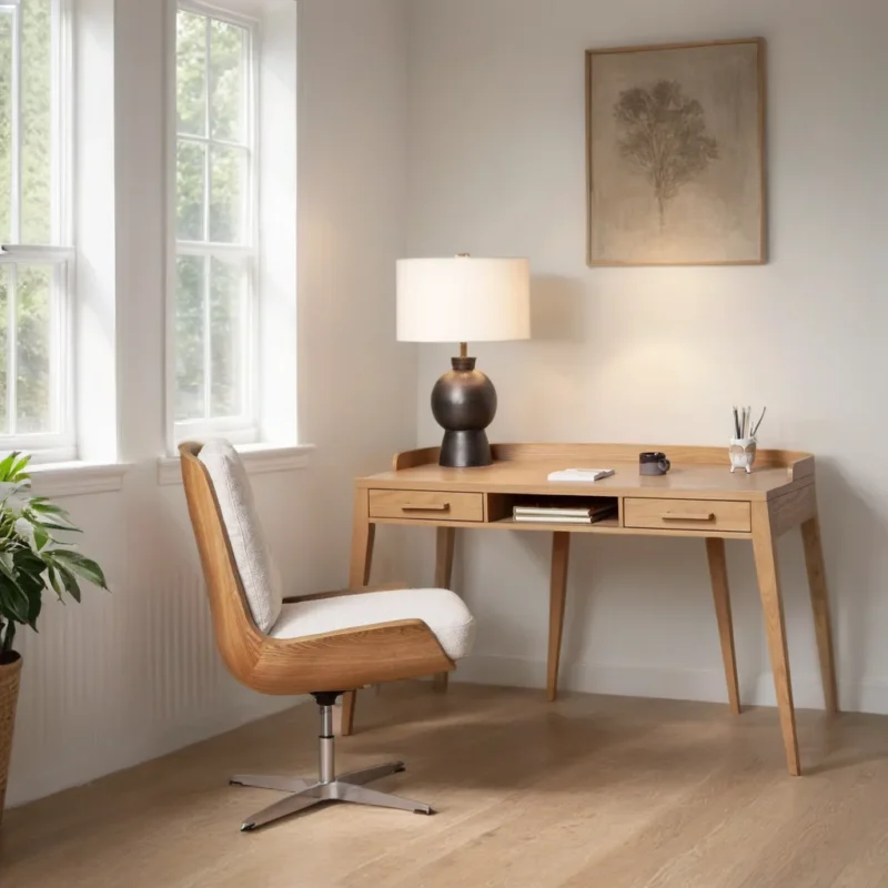 Solid Wood Halcyon Desk