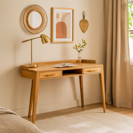 Solid Wood Halcyon Desk