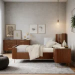 Solid Wood Fletcher Bed