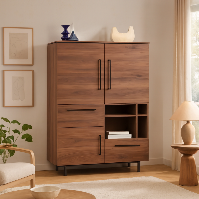 Verdant Grove Storage Cabinet