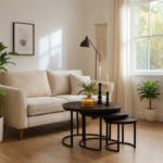 Round Mossridge Coffee Table Set of 3