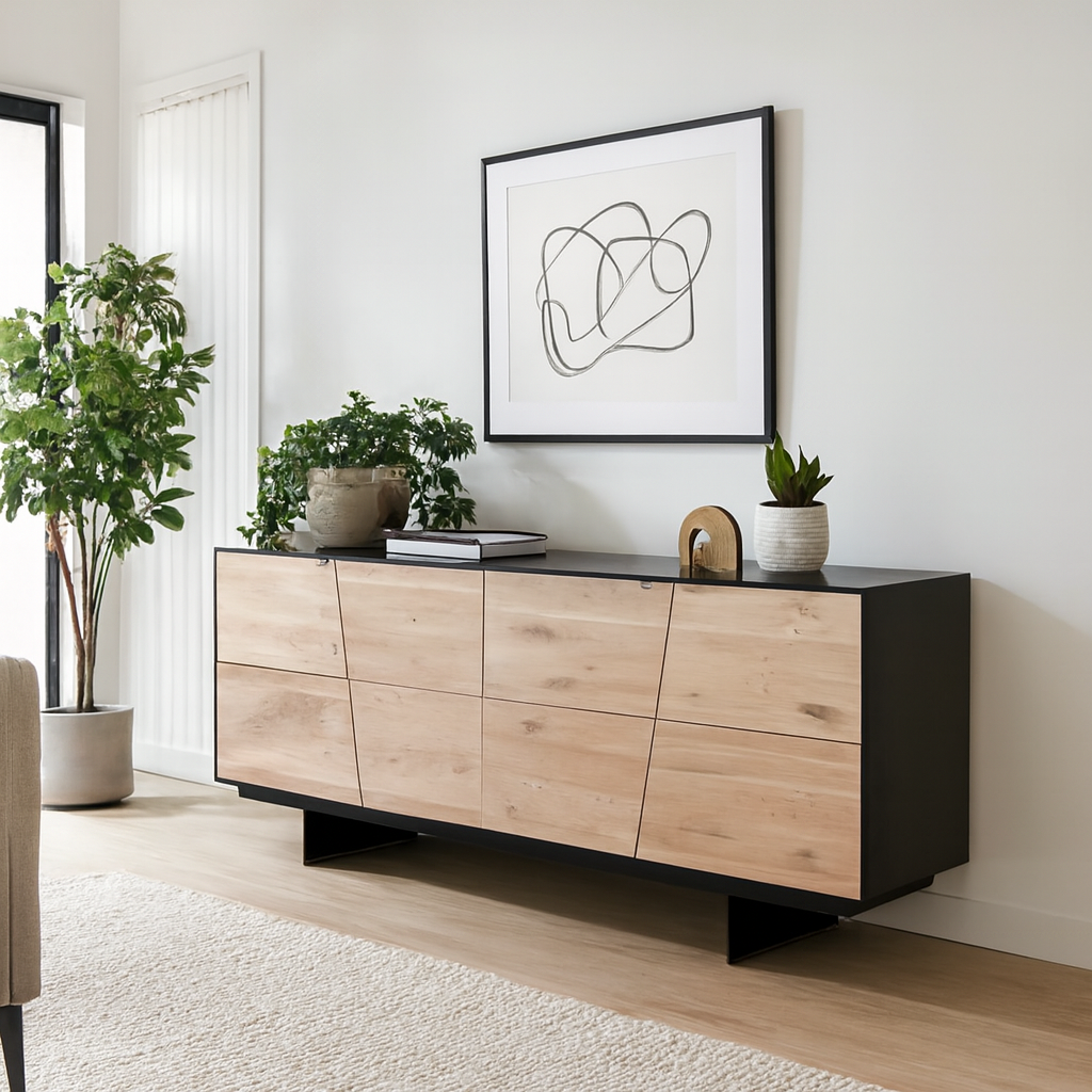 Solid Wood Norcrest Sideboard Solid Wood Norcrest Sideboard