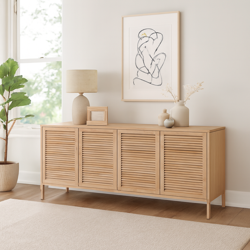 Timberlyn 4-Door Sideboard