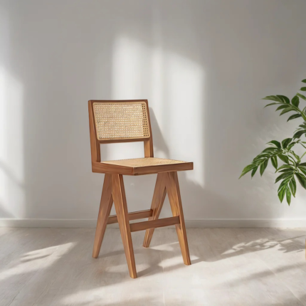 Valeridge Armless Cane Bar Chair