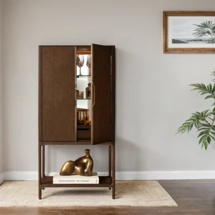 Larkspur Vault Bar Cabinet