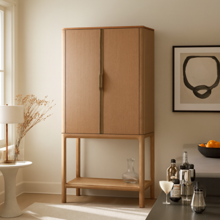 Larkspur Vault Bar Cabinet