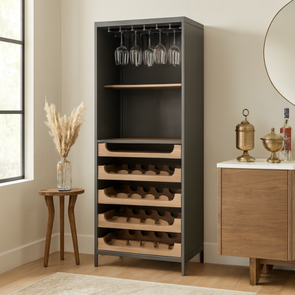 Norvale Chest Wine Rack