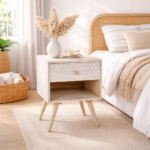 Marlowe Bedside Table with Storage