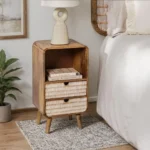 Montrose Bedside Table with 2 Drawers