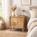 Oakley Bedside table with Two Drawers