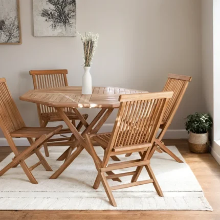 Foresthill Four Folding Seater with Dining Set