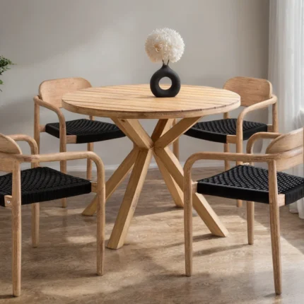 Lindenhall Round Dining Table Set