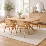 Merrivale Four Chairs Dining Table Set