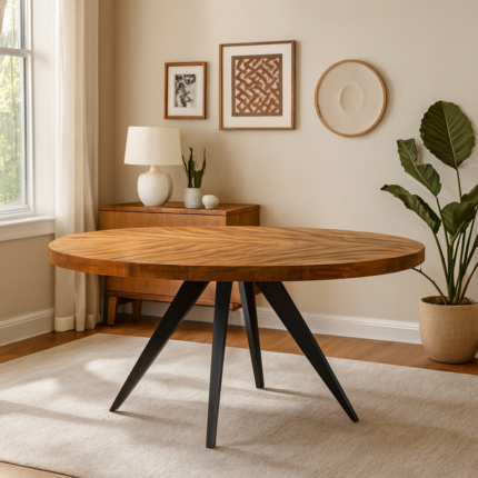 Loomis Edge Oval Dining Table