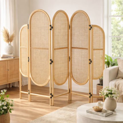 Cedarveil Rattan Screen Room Divider