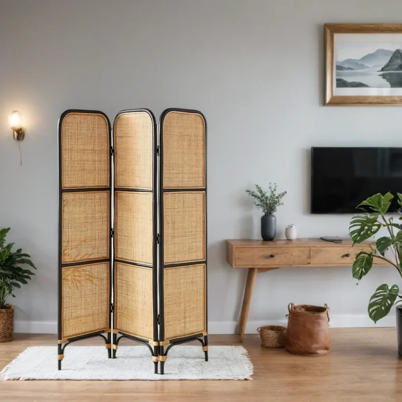 Frostline Rattan Room Divider