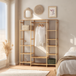 Kingsridge Open Wardrobe with Shelves