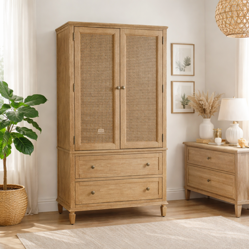 Primrose Cane Wardrobe