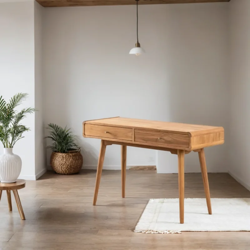Quillridge Console Table with Two Drawers