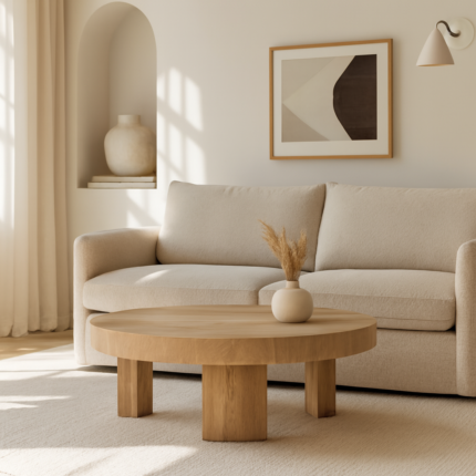 Indigofield Round Coffee Table